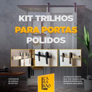 Trilhos para Porta de Correr